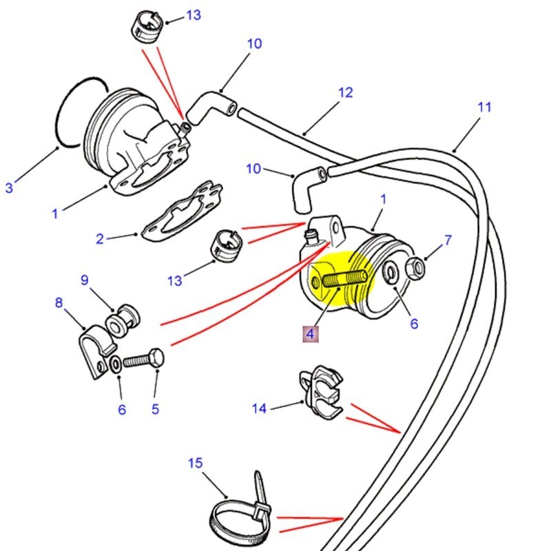Goujon carbuV8 - adaptateur
