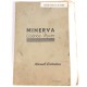 Service Manual for Minerva - used