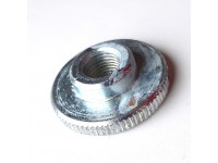 Special nut for stay mounting lift up rear lid