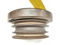 Crankshaft pulley double fan - used