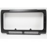 Radiator grille frame with air con