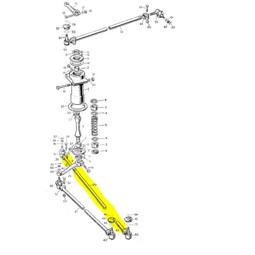 Steering track rod only