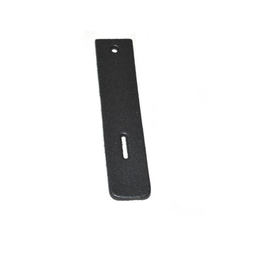 Strap retaining seat base driver or passenger