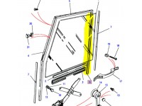 Glissière de vitre porte avant - arrière