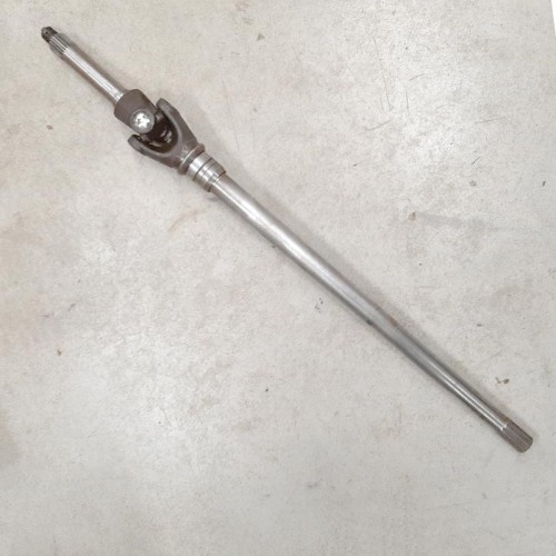 Front half shaft LHS 10/24 splines - used