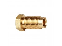 Brass union male M10 x 1mm - 3/16 pipe