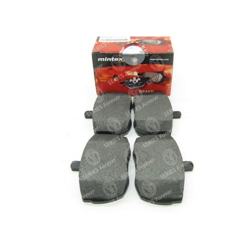 Front brake pad set to 1986