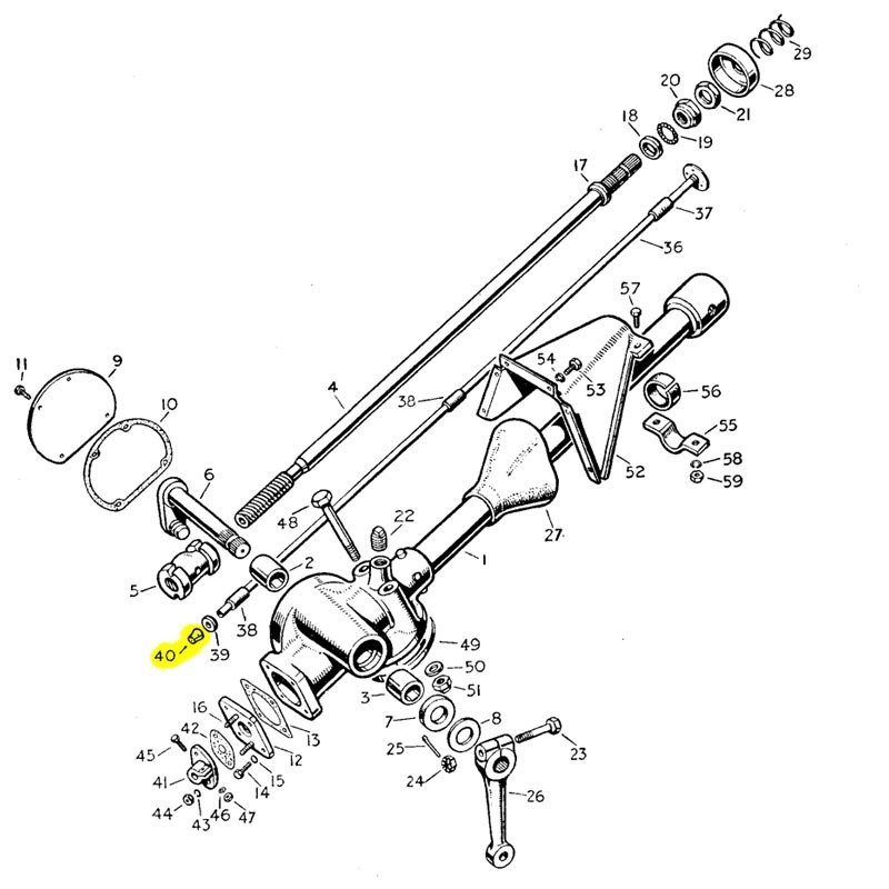 Grommet control tube