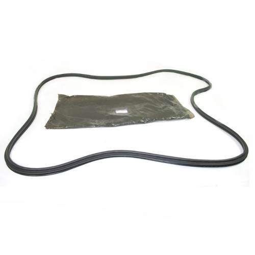 Rubber seal rear door