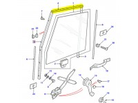 Glissière de porte avant - supérieure