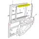 Window channel filler - top - LH second row door