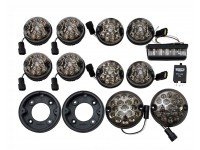 Kit led complete 73mm - smoked - Def
