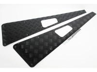 Front wing protector 3mm - Black - Def