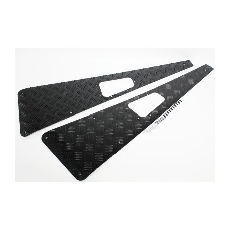 Front wing protector 3mm - Black - Def