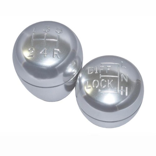 Kit 2 pommeaux aluminium - 300TDi & TD5