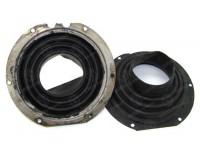 Swivel housing protection rubbers