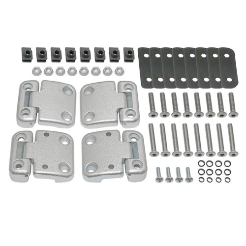 Kit charnière 2 portes avant