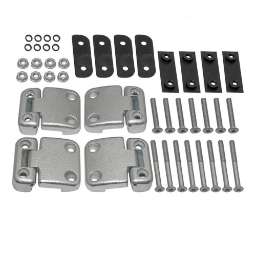 Door hinge kit metric - Front