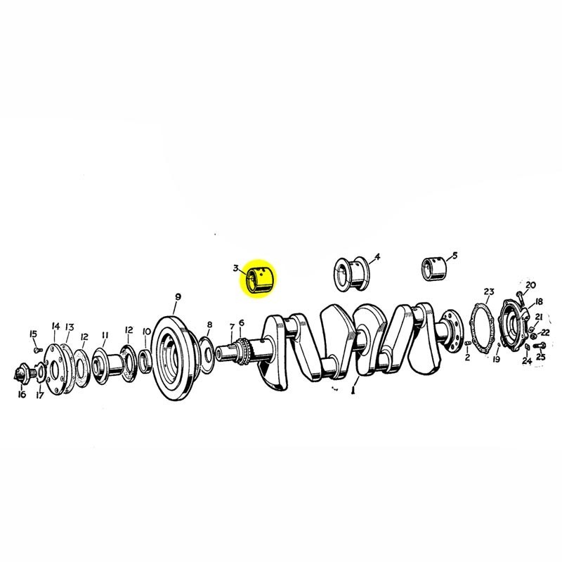 Main bearing front +010"