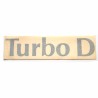 Sticker TurboD - blue color