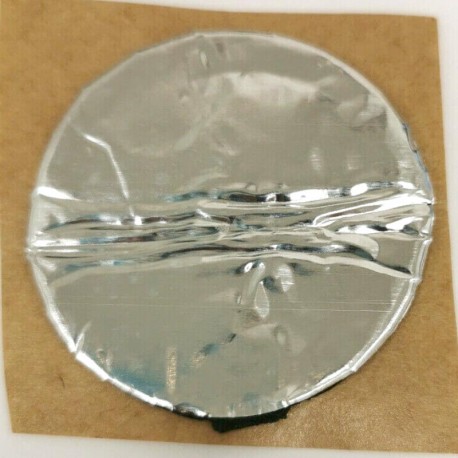 Plug seal aluminium finish 50mm