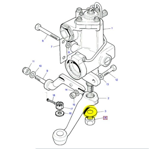 Rondelle 48mm boîtier de direction