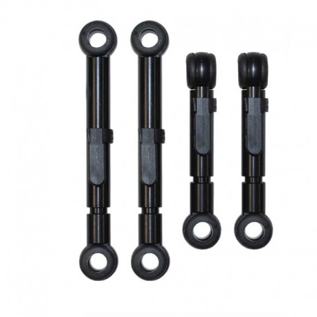 Fully adjustable suspension lift rod kit