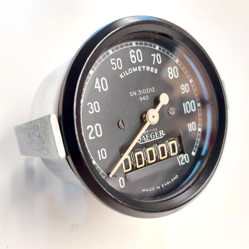 Speedometer km/h 1948-53 - reconditioned