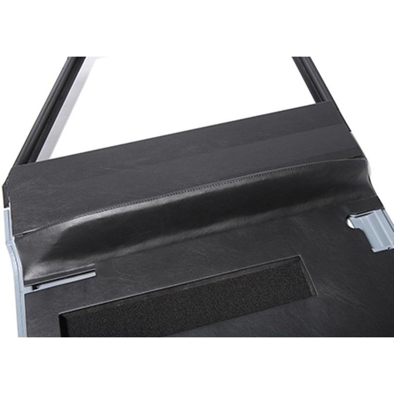 Front door trim set black vinyl - Serie 2/3