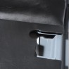 Front door trim set black vinyl - Serie 2/3