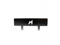 Front number plate mounting plinth for winch bumpers
