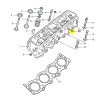 Dowel in cylinder head V8
