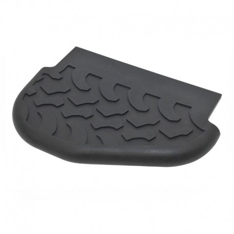 Rear step replacement rubber top