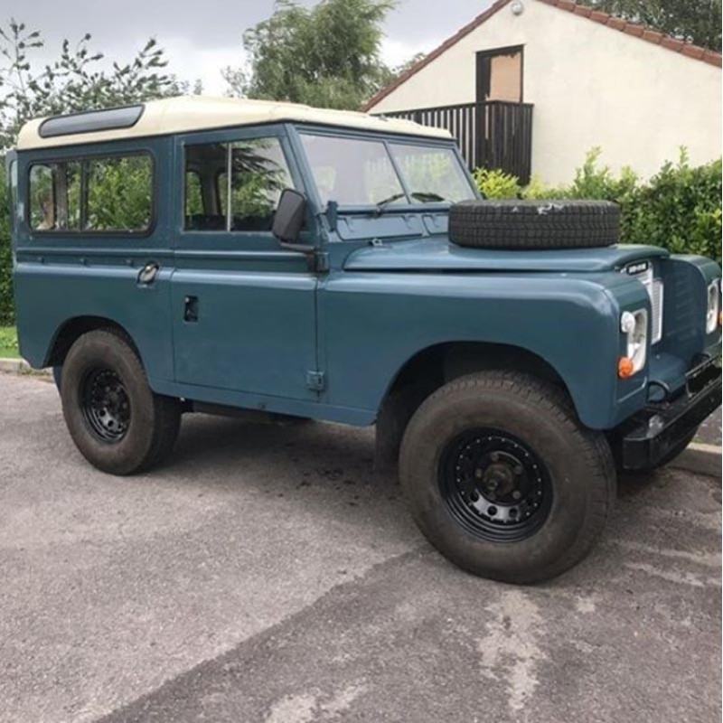 Jante modular 16x7" - noire - tubeless