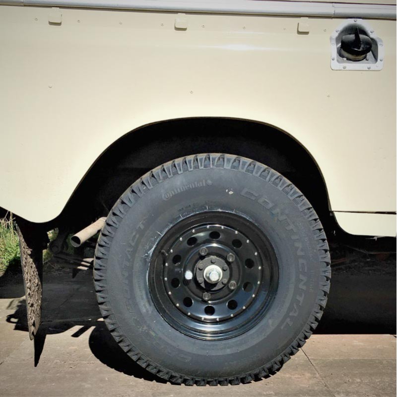 Jante modular 16x7" - noire - tubeless