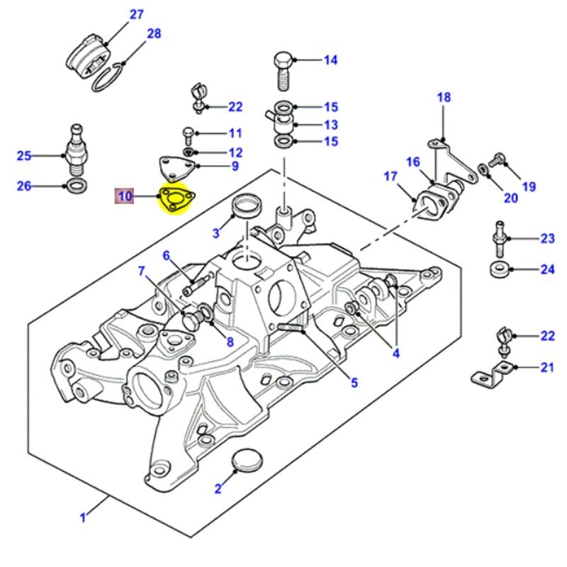 Joint contacteur thermostatique