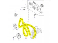 Fanbelt without aircon - 2.4 TD4 Puma