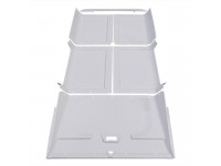 Headliner kit Def110 with alpine windows - white