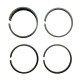 Set of rings for 4 pistons 2.0L engine - standard size