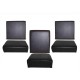 Standard front seat set black vinyl