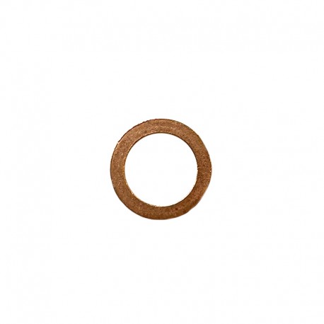 Copper ring 12.8x17.5x0.6mm