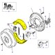 LT230 transmission brake shoe