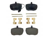 Brake pad set with sensor - front