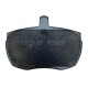 Brake pad set with sensor - front