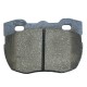 Front brake pad set