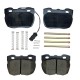 Front brake pad set