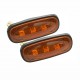 Side repeater lamp assembly LED - amber - pair