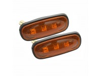 Rappel clignoteur d'aile LED - orange - paire