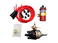 Kit Electronic ignition 25D distributor- top exit - negative earth