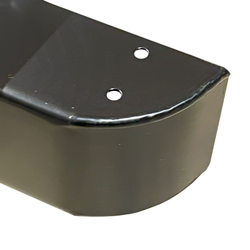 Front bumper defender - black